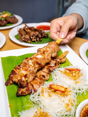 Thai-Style Grilled Pork Skewers (Moo Ping)