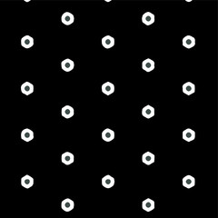 Seamless vector pattern in ornamental style. Geometric desing texture for gift.