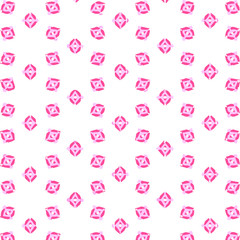 Seamless vector pattern in ornamental style. Geometric desing texture for gift.