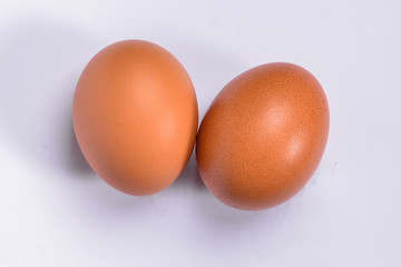 egg, food, isolated, eggs, brown, chicken, white, breakfast, protein,
