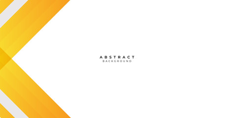 White Orange Silver Box Rectangle Abstract Background Vector Presentation Design