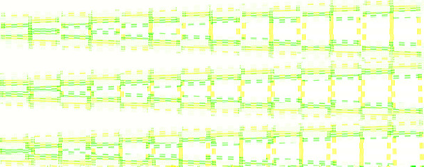 Yellow and yellow background with a graphic pattern of lines and stripes, texture of white squares and rectangles. Modern abstract design in bright colors, a template for a screensaver.