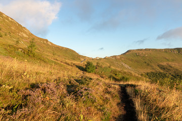 Le Pas de Peyrol, col au pied du Puy Mary dans le Cantal