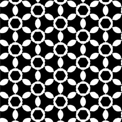 Seamless vector pattern in ornamental style. Geometric desing texture for gift.