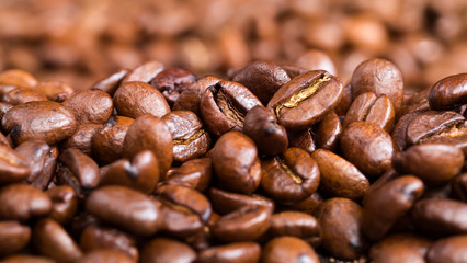 beautiful roasted coffee beans