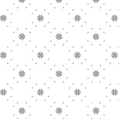 Seamless vector pattern in ornamental style. Geometric desing texture for gift.