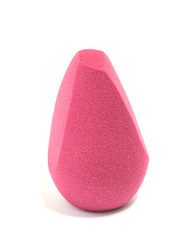  Beauty blender on white isolated background for cosmetics 