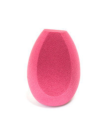  Beauty blender on white isolated background for cosmetics 