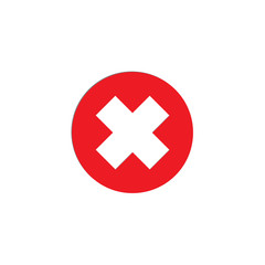 Obraz premium cancel icon. flat illustration of cancel vector icon. cancel sign symbol on white background. eps 10