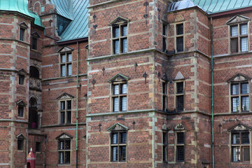 Rosenborg castle close-up, Copenhagen, Denmark