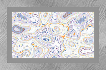 Fluid art- abstract illustration