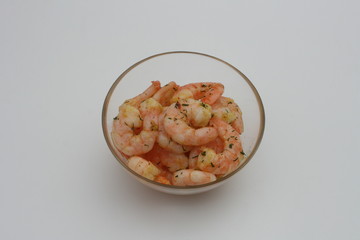 Shrimps mariniert