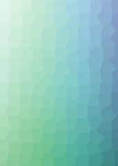Abstract Trianglify gradient Generative Art background illustration
