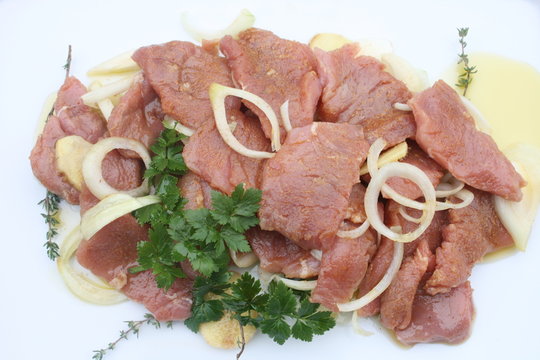 Schweinelendchen  mariniert