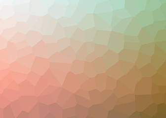 Fototapeta premium Abstract Trianglify gradient Generative Art background illustration