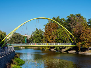Slodowa Footbridge, Wroclaw, Lower Silesian Voivodeship, Poland