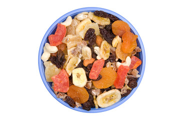 Bowl of trail mix