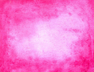 Hand drawn watercolor abstract, blurry pink delicate background for romantic design. Valentine's Day