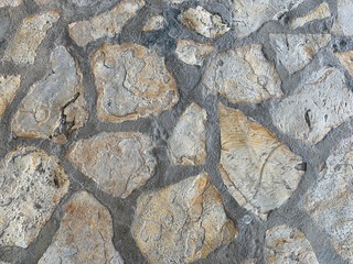 Stone structure ground