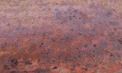 Rusted metal wall. Rusty metal background with streaks of rust.textured.