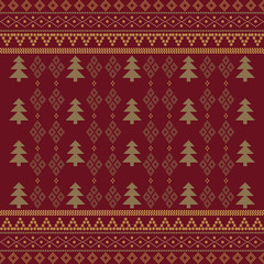 Creative design cloth pattern. Tribal ethnic ornament seamless pattern. Colorful vector illustration. Ethnic motif for textile