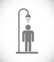 shower person icon