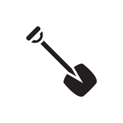 shovel - gardening icon vector design template