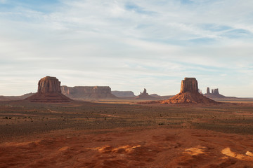 Sunset in Monument Valley