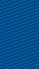 Metallic effect blue brick pattern for print design. Simple brick background. Navy blue geometric tile repetitive backdrop. Modern decoration for banner, poster.