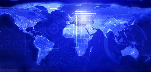 ARTIFICIAL INTELLIGENCE futuristic  concept