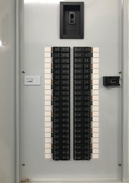 Main circuit breaker in Control box