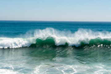 Ocean wave on beach