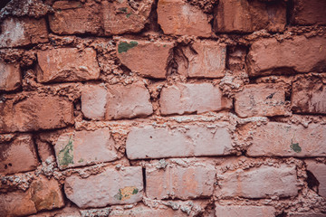 rad painted brick wall background