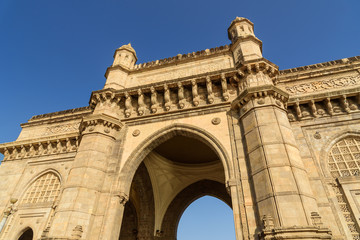 Fototapeta na wymiar Gateway of India in Mumbai. India