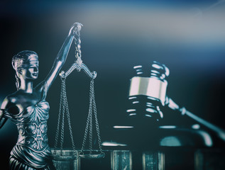 Scales of Justice  and gavel legal law concept imagery 