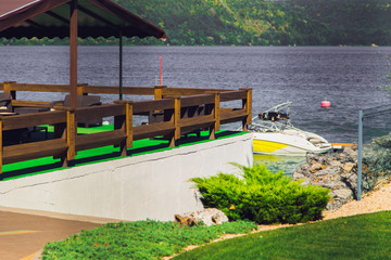 Naklejka premium landscape design background