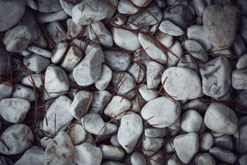 granite pebbles background texture