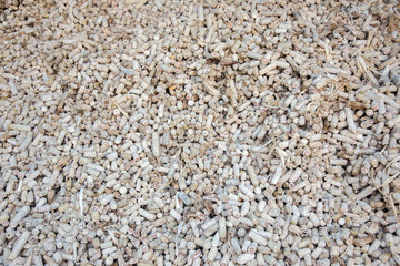 dry corn center to make Biomass fuel in Thai agriculture life