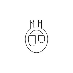 Obraz premium Insect icon. Bug symbol. Logo design element