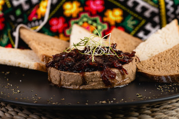 delicious food on the table