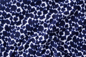 Obraz premium spotted pattern fabric texture fabric background.
