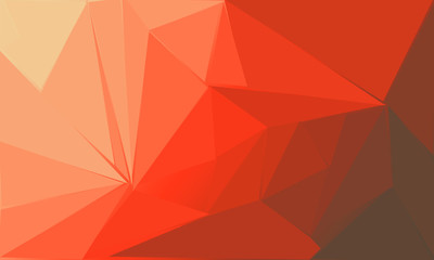 Red polygon yellow fill background