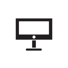 Monitor icon vector design template
