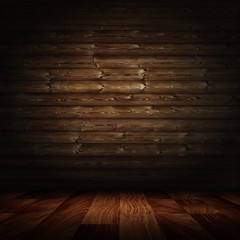 empty interior room with grunge wall