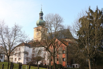 Blick auf die Stadt Illingen (Saar)