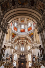 Obraz premium Austria - Basilica in City Center - Salzburg