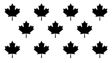 Isometric Flag Illustration of the country of Canada