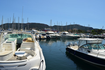 Obraz premium port de bonifacio