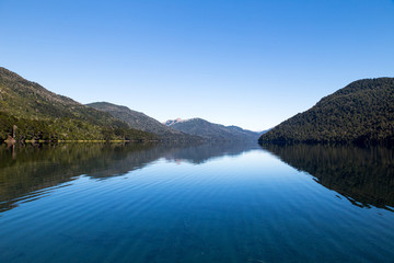 Fototapeta premium Lago Hermoso Argentina