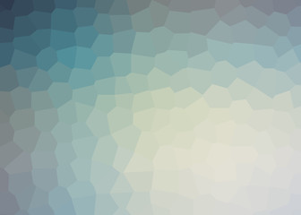 Abstract Low Polygon gradient Generative Art background illustration